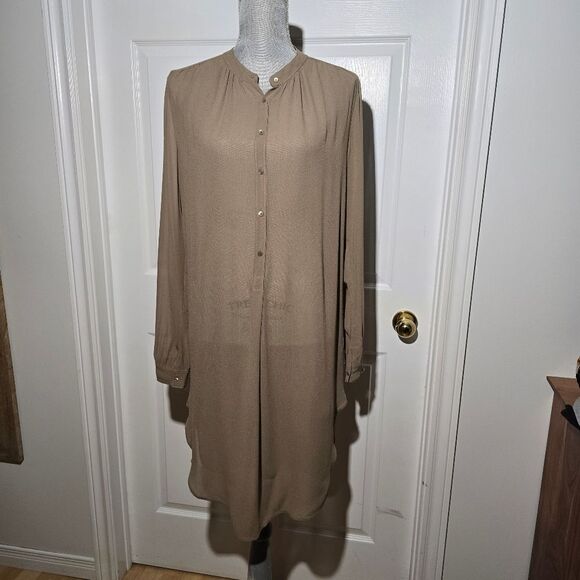 T.BABATON ARITZIA silk tunic dress - Picture 1 of 4